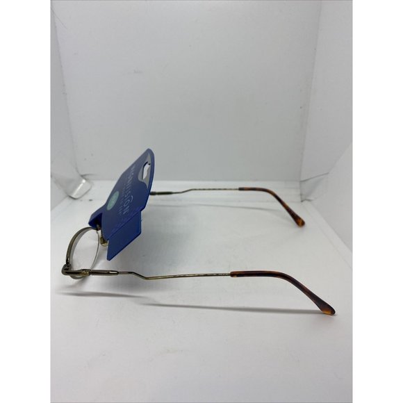 Magnivision Reading Eyeglasses Metal Frame +2.75 Lightweight Brown Readers - Picture 2 of 5